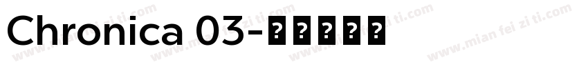 Chronica 03字体转换